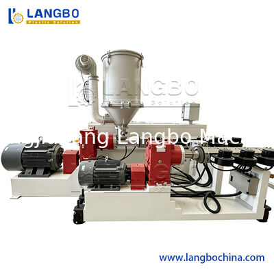 PE đường kính lớn ống tường rỗng Twin Extruder một vít Extrusion sản xuất nhựa dây chuyền máy làm