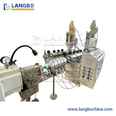 Sản xuất đùn ống nhựa PPR với vạch dấu 63mm Điều khiển từ xa PLC