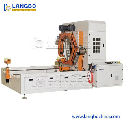 Máy tính điều khiển máy đùn ống nhựa PVC Máy làm ống nhựa PVC đôi trục vít