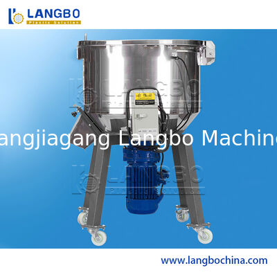 Máy trộn dọc màu nhựa cho hạt hoặc chất liệu bột với máy vận chuyển chân không