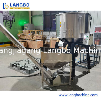 Thép không gỉ nhựa viên nhựa Mixer màu nhựa dọc