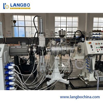 Conical PPR ống đùn dòng Twin Vít trực tuyến Đo trọng lượng ống