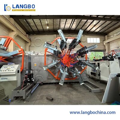 Các thành phần điện tử của Schnider Máy quay lại rỗng nhựa tự động cho ống xoắn PE HDPE dòng 1600-3200mm