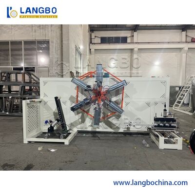 Thiết bị cuộn ống PE công nghiệp hoàn toàn tự động cho quy trình cuộn