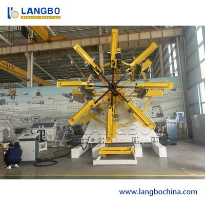 Thiết bị cuộn ống PE công nghiệp hoàn toàn tự động cho quy trình cuộn