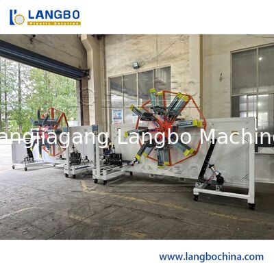 Nhựa PE Soft Pipe Corrugated Hose Tube winder để làm máy cuộn dây