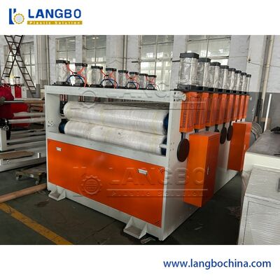 Dây chuyền ép đùn tấm nhựa PVC PVC PVC Chống cháy