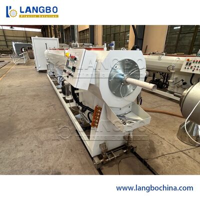 PVC cống thoát nước ống nhựa cáp ống dẫn nguồn cung cấp nước tường rắn Extrusion làm máy