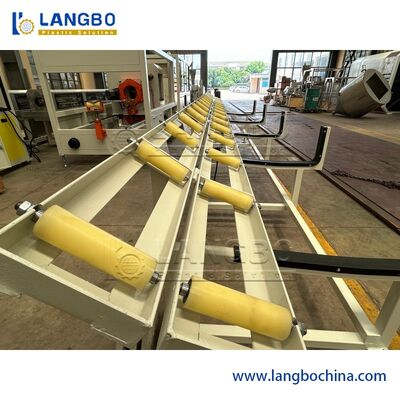 PVC cống thoát nước ống nhựa cáp ống dẫn nguồn cung cấp nước tường rắn Extrusion làm máy