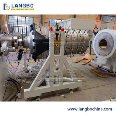 Máy đùn ống thoát nước PVC nhựa, máy làm ống gợn sóng