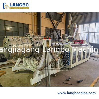 Máy đùn ống thoát nước PVC nhựa, máy làm ống gợn sóng