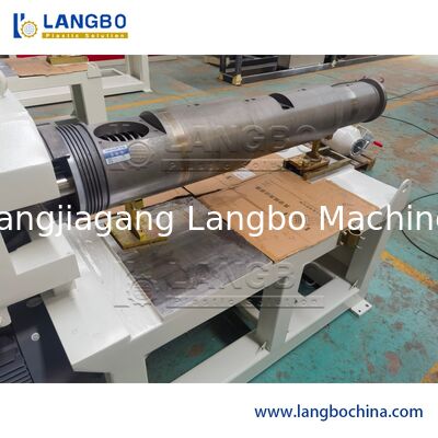 Wpc hình nón Twin trục vít máy đùn AC Motors Tùy chọn Touch Panel điều khiển màn hình