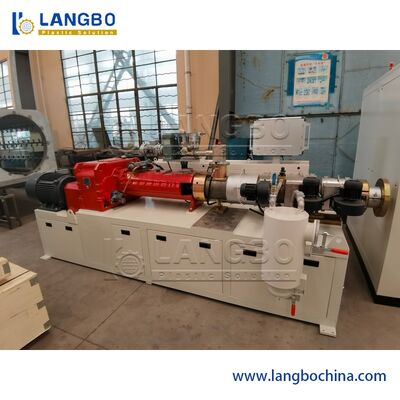 Máy đùn trục vít đôi ống nhựa Pvc, Máy đùn nhựa tự động điều khiển