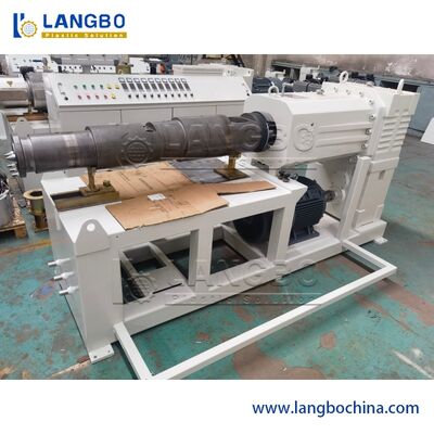 Máy đùn trục vít đôi ống nhựa Pvc, Máy đùn nhựa tự động điều khiển