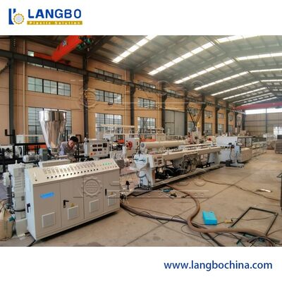 Dây chuyền đùn ống nhựa PVC điều khiển máy tính, Máy làm ống nhựa PVC đôi