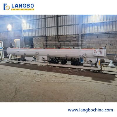Dây chuyền đùn ống nhựa PVC điều khiển máy tính, Máy làm ống nhựa PVC đôi