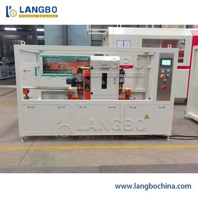 Đường dây sản xuất ống PVC với xát vít song song và cắt chính xác