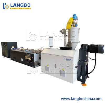 Đèn LED Light PC Tube Profile / Máy làm bóng đèn / Dòng sản xuất / Extruder với 2 màu