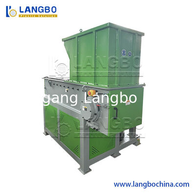 Máy nghiền hai trục công nghiệp cho máy tái chế kim loại/nhựa/lốp xe/cao su/gỗ