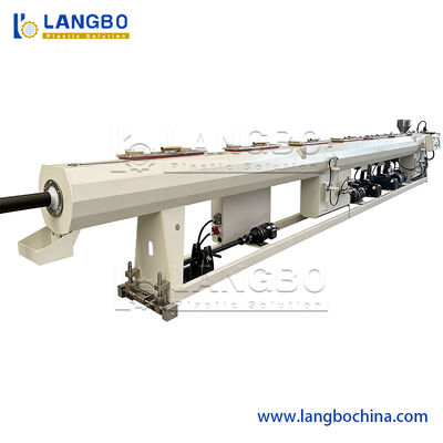 Chứng chỉ ISO Dây chuyền đùn ống PE với quy trình hiệu chuẩn / làm mát