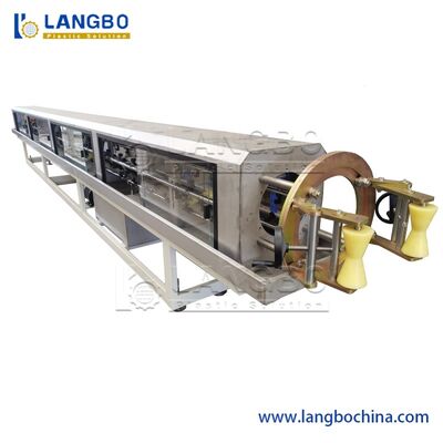 Đường dây sản xuất ống dẫn cáp PE / Máy chế tạo ống xát lõi silicon HDPE