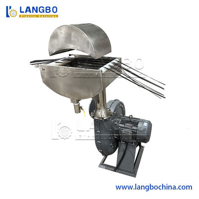 Máy ép nhựa PVC PET PP PE Pelletizing tái chế nhựa Granulating Extrusion Machine / dây chuyền sản xuất