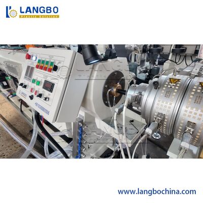 Dây chuyền đùn ống PE đôi đơn nhiều lớp 75-315mm / Máy làm ống HDPE / Dây chuyền sản xuất ống nhựa