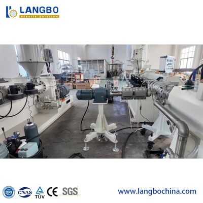 20-90mm PE HDPE PPR nhựa nước khí dầu cung cấp ống ống xát dây chuyền sản xuất Máy sản xuất ống xát một vít