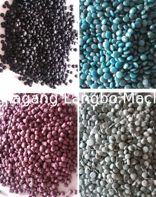 Đường cắt nóng PVC / Máy granulating nhựa Máy granulator Máy granulator nhựa