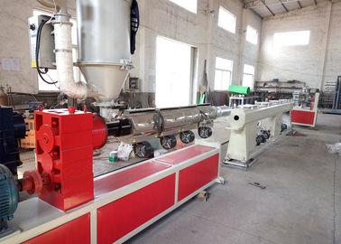 Máy tính điều khiển dây chuyền đùn ống PVC Máy làm ống trục vít đôi