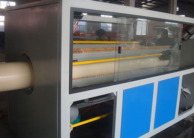 Dây chuyền ép đùn ống PVC tùy chỉnh trục vít đôi với tốc độ và công suất cao