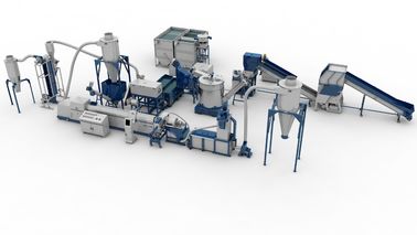 Máy nghiền nhựa tái chế phế thải 600 - 3000kg / H Công suất lớn