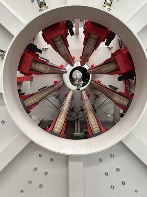 Nhà máy sản xuất máy nhựa UPVC đường kính lớn tiên tiến 400-710mm tại Trung Quốc