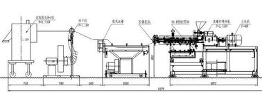 Máy tạo hạt mini Mini Máy ép đùn gia đình Sử dụng Granulation Pp Pe Making