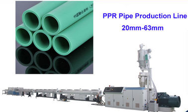 Dây chuyền ép đùn ống nhựa PPR đơn 380V Điện áp đầu vào hoàn toàn tự động