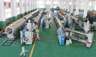 Dây chuyền ép đùn ống nhựa PE PE, dây chuyền sản xuất ống Ppr với tốc độ cao