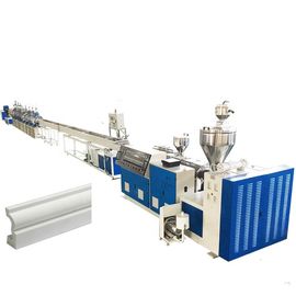 Dây chuyền đùn hồ sơ PVC thân thiện với môi trường 350KG / H Sản xuất tấm tường chống cháy