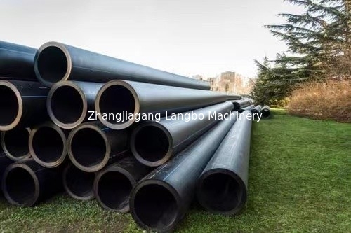 Máy làm ống HDPE màu tùy chỉnh với máy cắt hành tinh