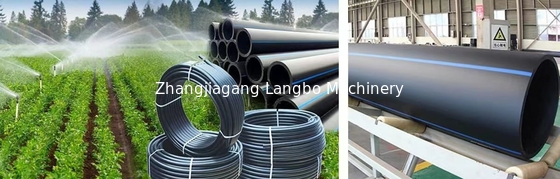 355-800mm đường kính HDPE PE ống xát cao công suất với hộp số tích hợp
