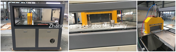 Dây chuyền đùn hồ sơ WPC trang trí Tấm ván lát sân vườn ngoài trời