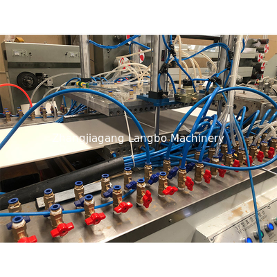 Siemens Motor Power Đường dây sản xuất đẩy PVC nhựa hoàn toàn tự động cho sản xuất hàng đầu
