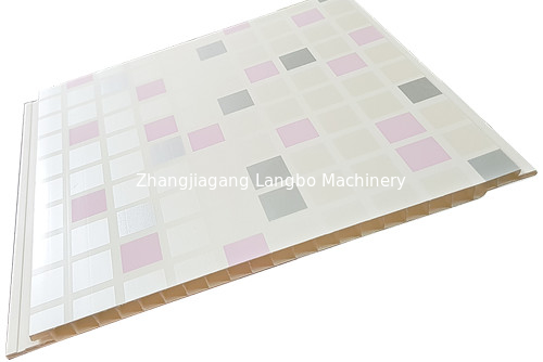 Đường dây sản xuất ép ép hiệu quả PVC WPC PE Panel Ceiling Profile Decking