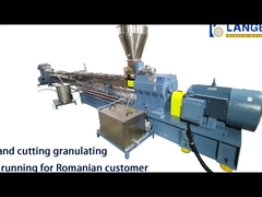 HDPE / PET máy pelletizing nhựa Extruder một giai đoạn tiết kiệm năng lượng