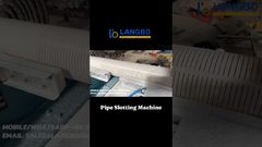 Máy Rãnh Ống Tự Động cho Ống PVC và PE#mayranh #ongnhua