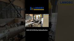 Máy làm ống PPR SJSZ-6533#ốngppr #đùnống