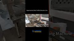 Giá nhãn mác, giá đỡ, hồ sơ thẻ giá, dây chuyền đùn hồ sơ #ProfileExtrusion#pvc #ống_pvc #nhà_máy