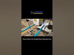 Dây chuyền đùn ống đôi PVC tốc độ cao