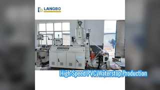 Dây chuyền ép đùn PVC Waterstop cho mối nối xây dựng