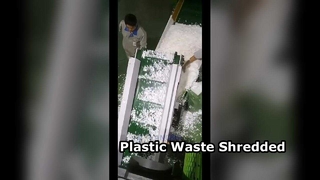 Máy hủy tài liệu tái chế chai nhựa PP/PE/HDPE/LDPE
